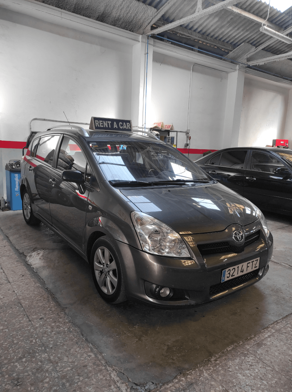 Toyota Corolla Verso rental in Gandia
